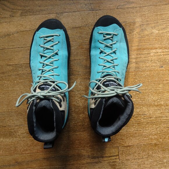 Zamberlan Made in Italy Turquoise Women's Hiking Boots - Picture 12 of 14
